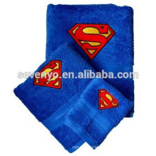 Custom Superman 100% Baumwollhandtuch